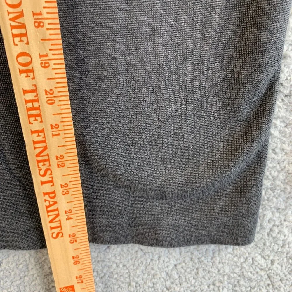 Banana Republic Sweater Mens Medium Gray Birdseye 1 Waffle Knit Pullover 1/4 Zip